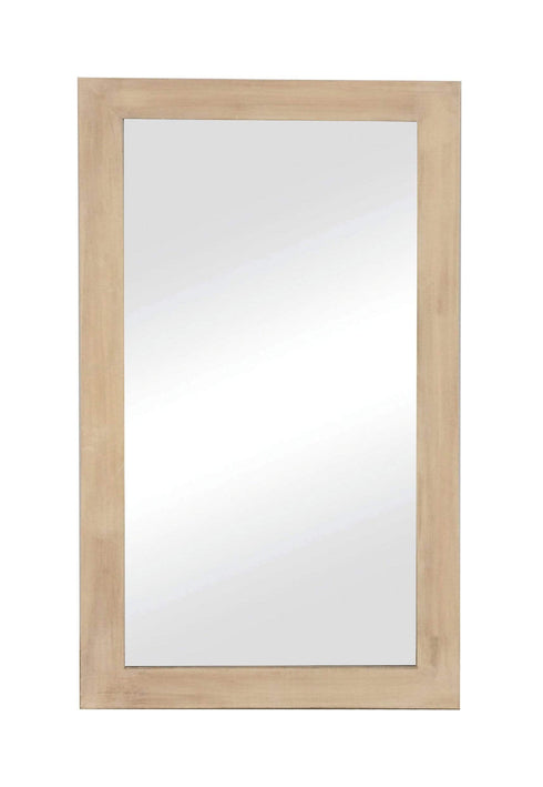Marley Brushed Wood Wall Mirror
