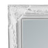 Felicity Ornate Brushed White Wall Mirror