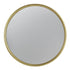 Jenil Gold Round Wall Mirror