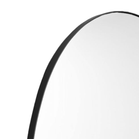 Bjorn Arch Black Wall Mirror