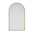 Apsel Arch Brushed Brass Wall Mirror