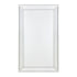 Zeta Beaded White Wall Mirror