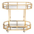 Brooklyn Gold Mirrored Drink Trolley