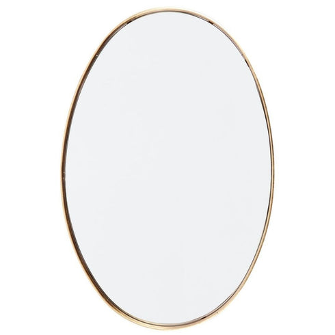 Tegan Gold Oval Wall Mirror
