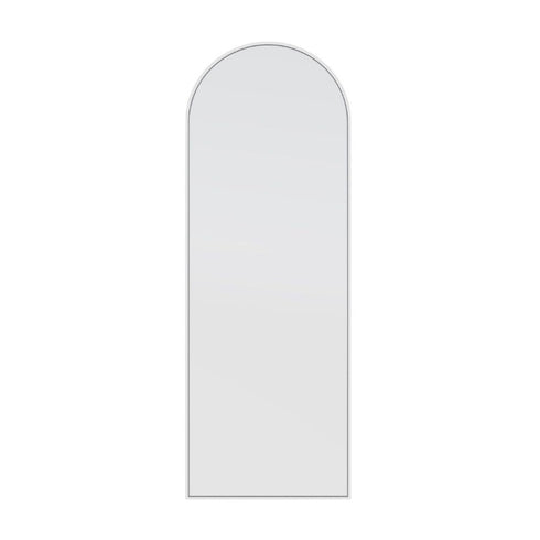 Apsel Arch White Wall Mirror