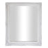 Felicity Ornate Brushed White Wall Mirror