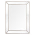 Zeta Antique Silver Beaded Frame Mirror