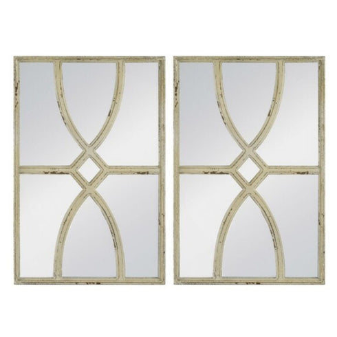Knox Set Of 2 Carved Wall Mirrors
