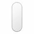 Bjorn Black Oval Wall Mirror