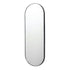 Bjorn Black Oval Wall Mirror