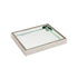 Zeta Antique Silver Mirrored Tray