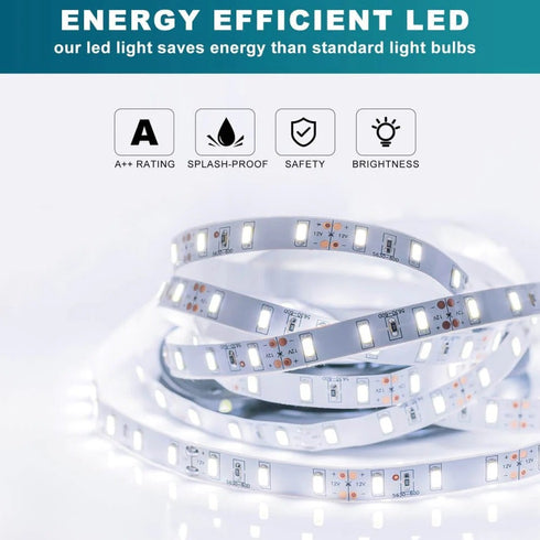 Alyn Anti-fog Oval Back And Front LED Bathroom Wall Mirror