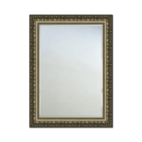 Swirl Ornate Wall Mirror Gold