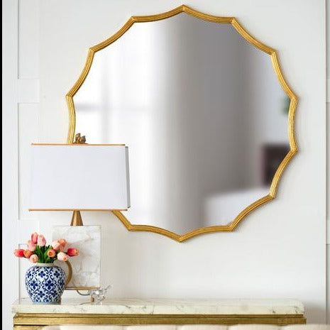 Magna Scalloped Wall Mirror