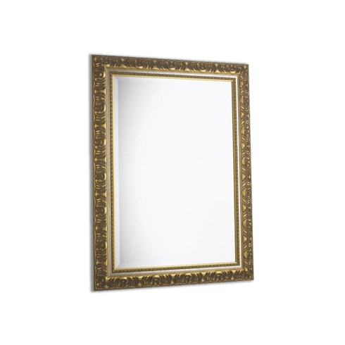 Swirl Ornate Wall Mirror Gold