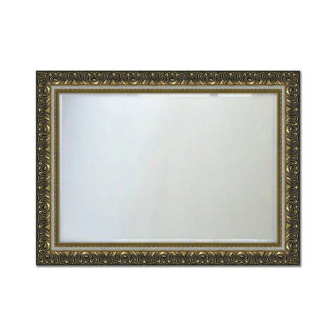 Swirl Ornate Wall Mirror Gold
