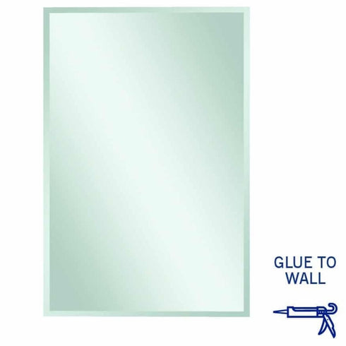 Montana Rectangle Bevel Edge Bathroom Wall Mirror