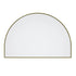 Apsel Arch Brushed Brass Wall Mirror