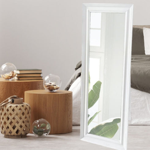 Aleena Matt White Wall Mirror