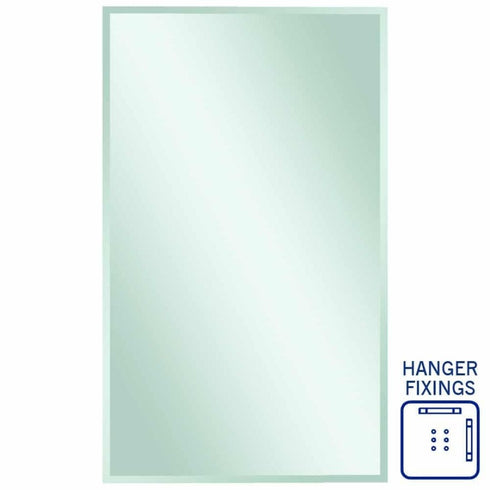 Montana Rectangle Bevel Edge Bathroom Wall Mirror