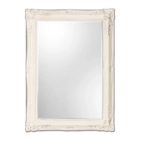 Venus Vintage White Wall Mirror