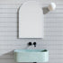 Apsel Arch White Wall Mirror