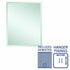 Montana Rectangle Bevel Edge Bathroom Wall Mirror