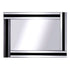 Neptune Rectangular Black Wall Mirror