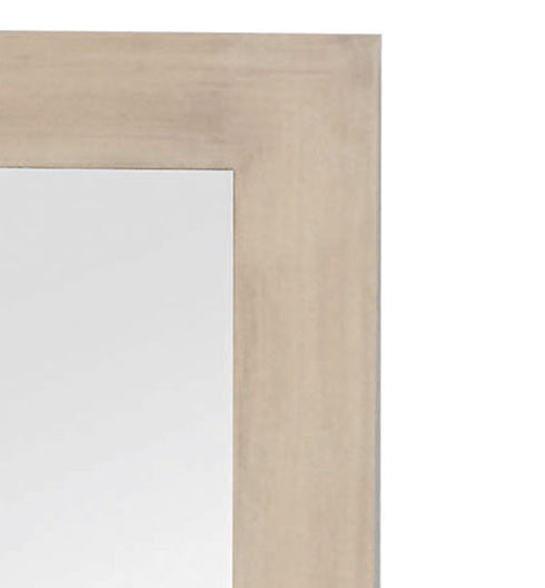 Marley Brushed Wood Wall Mirror