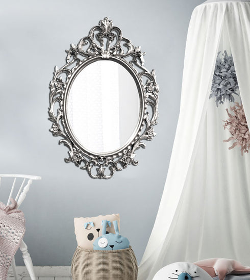 Victoria Silver Wall Mirror
