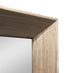 Oliver Light Wood Large Wall Mirror