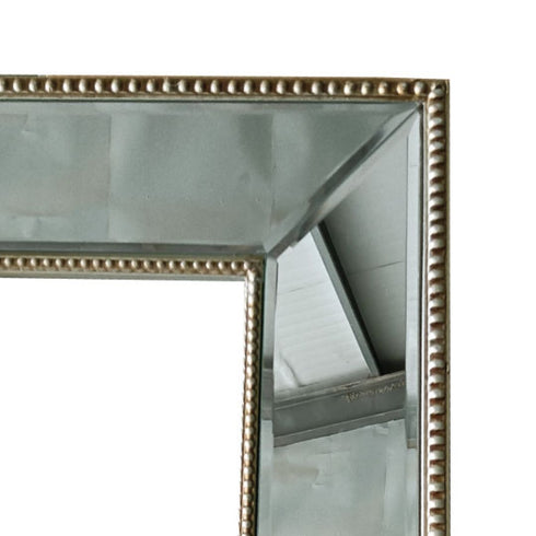 Melania Soft Champagne Mirrored Frame Wall Mirror