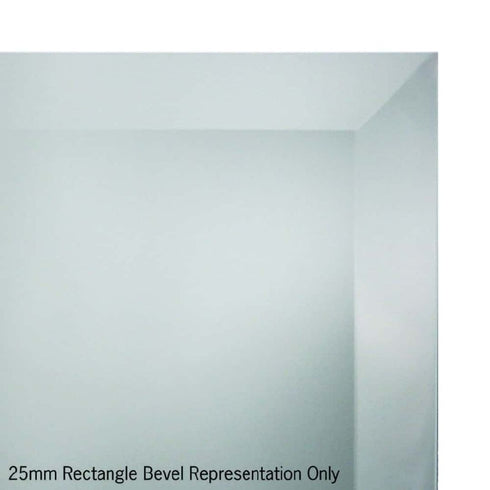 Montana Rectangle Bevel Edge Bathroom Wall Mirror