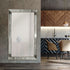 Natalia Silver Mirrored Frame Wall Mirror