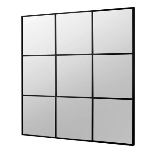Connor Outdoor Black Wall Mirror