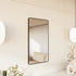 Evea Matt Black Wall Mirror