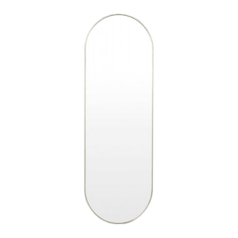 Bjorn Silver Oval Wall Mirror