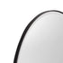 Lolita Oval Black Wall Mirror