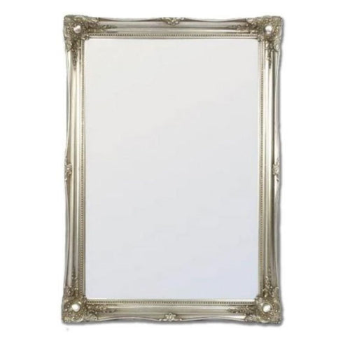 Serena Silver Ornate Wall Mirror