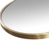 Aaden Pill Satin Brass Wall Mirror