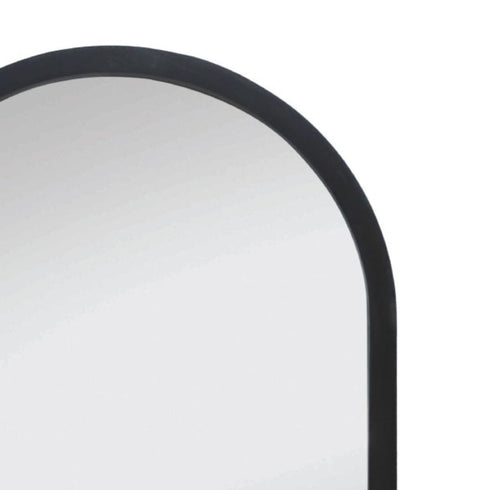 Angeliena Arch Black Wall Mirror