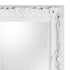 Helga Ornate Ivory White Wall Mirror