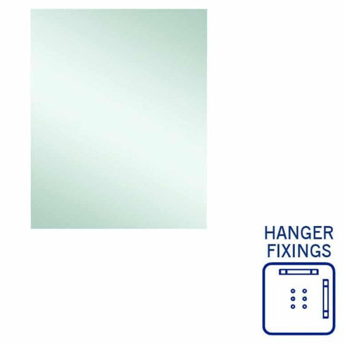 Jackson Rectangle Polished Edge Bathroom Wall Mirror