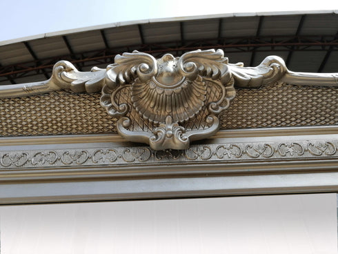 Cordia Silver Large Leaner Mirror