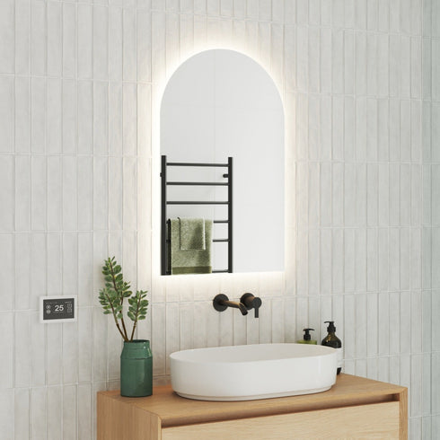 Edith Arched LED Premium Backlit Bathroom Mirror