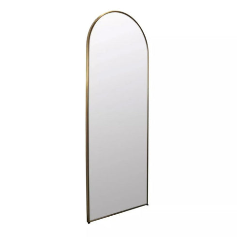 Alvina Arch Gold Wall Mirror