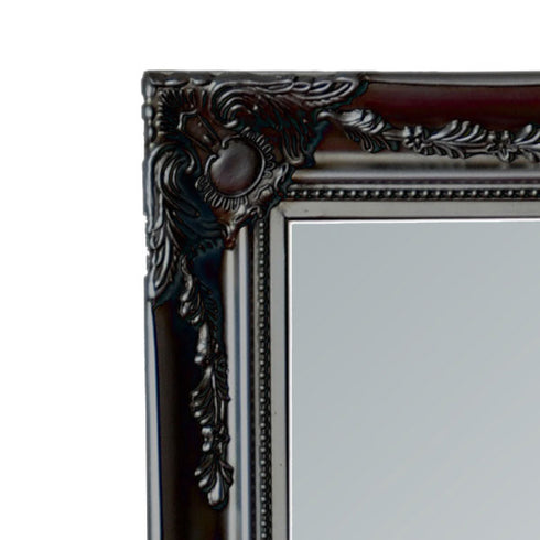 Felicity Ornate Black Wall Mirror