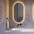 Ablaze Premium SO Range Back-Lit Oval LED Bathroom Mirror