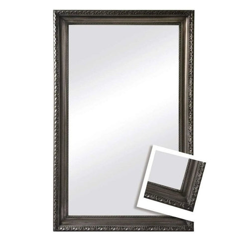 Charlotte Antique Silver Wall Mirror
