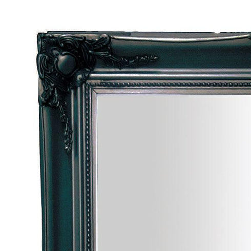 Felicity Ornate Black Wall Mirror